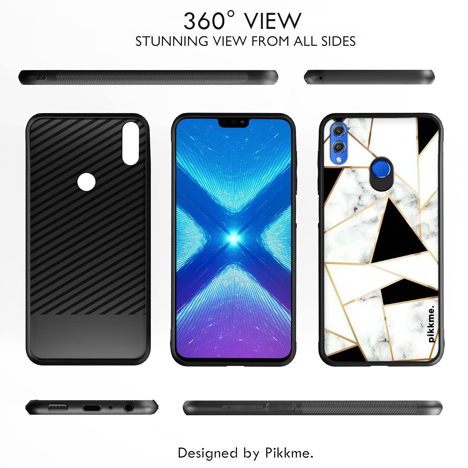 Honor 8X Hybrid phone cover by Pikkme – photo 2