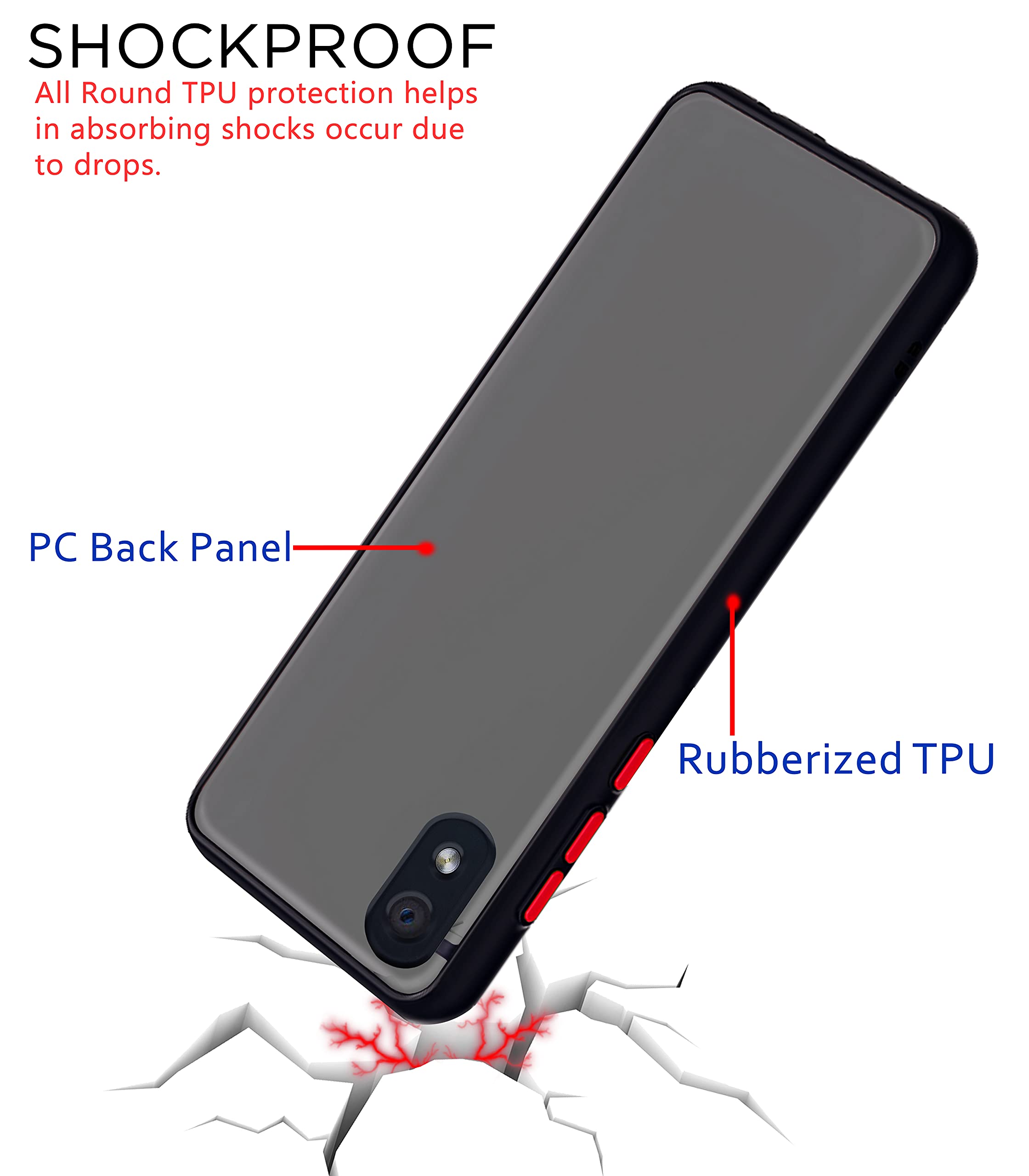 Pikkme black phone cover for Samsung M01 Core – photo 4