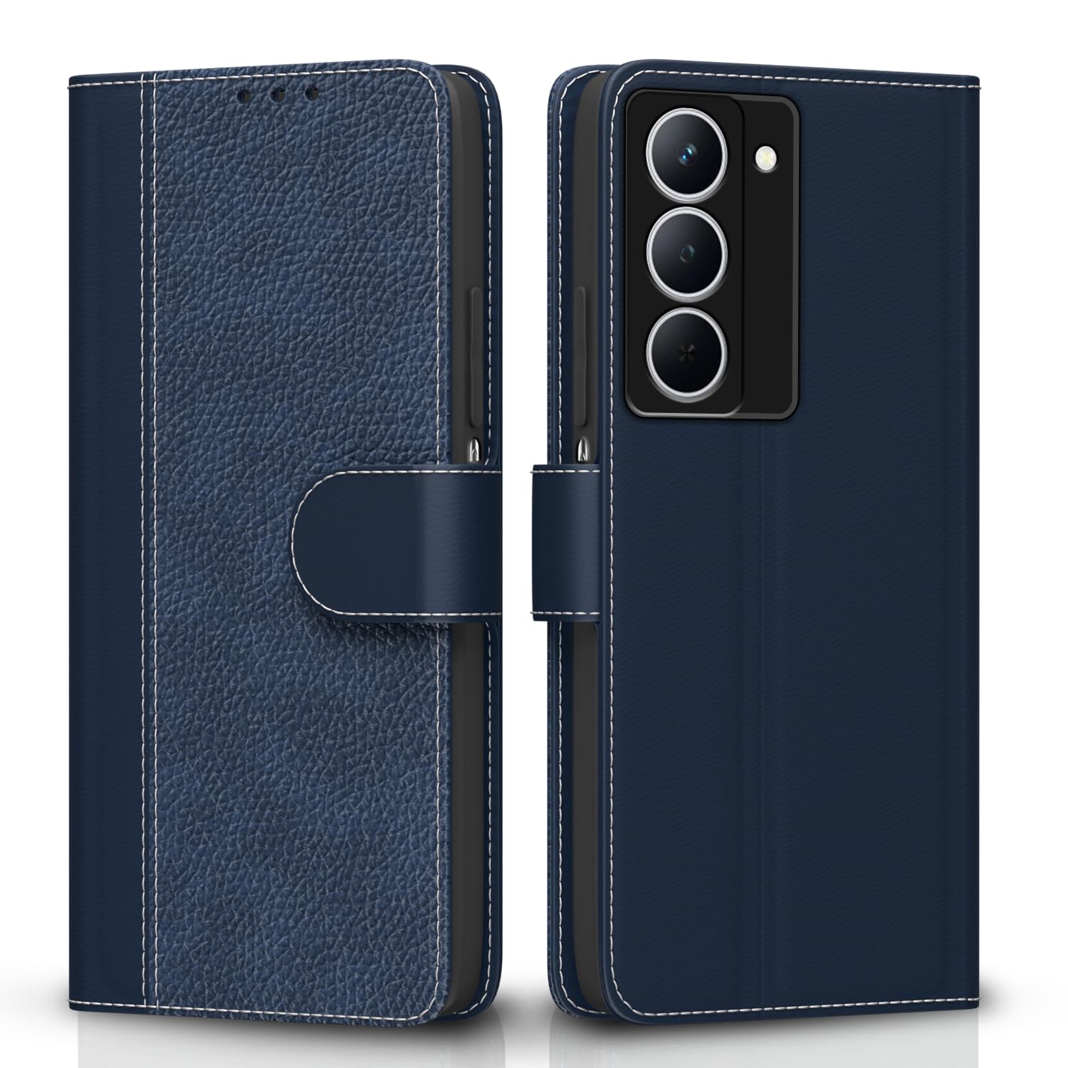 Blue Wallet flip case for Realme Narzo 80x/P3x/14X 5G – Pikkme