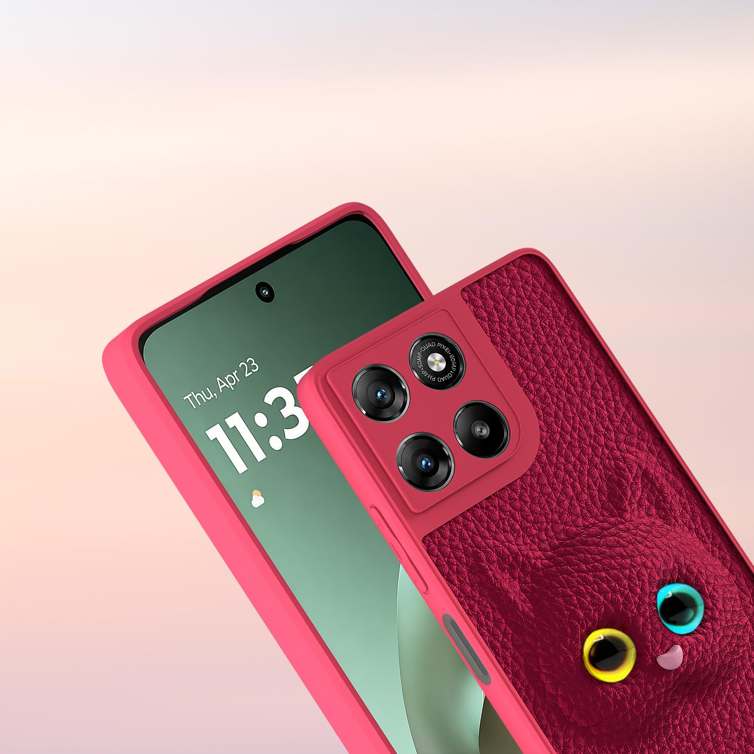 Pikkme pink mobile cover for Moto G67 Power/G57 Power 5G – photo 7
