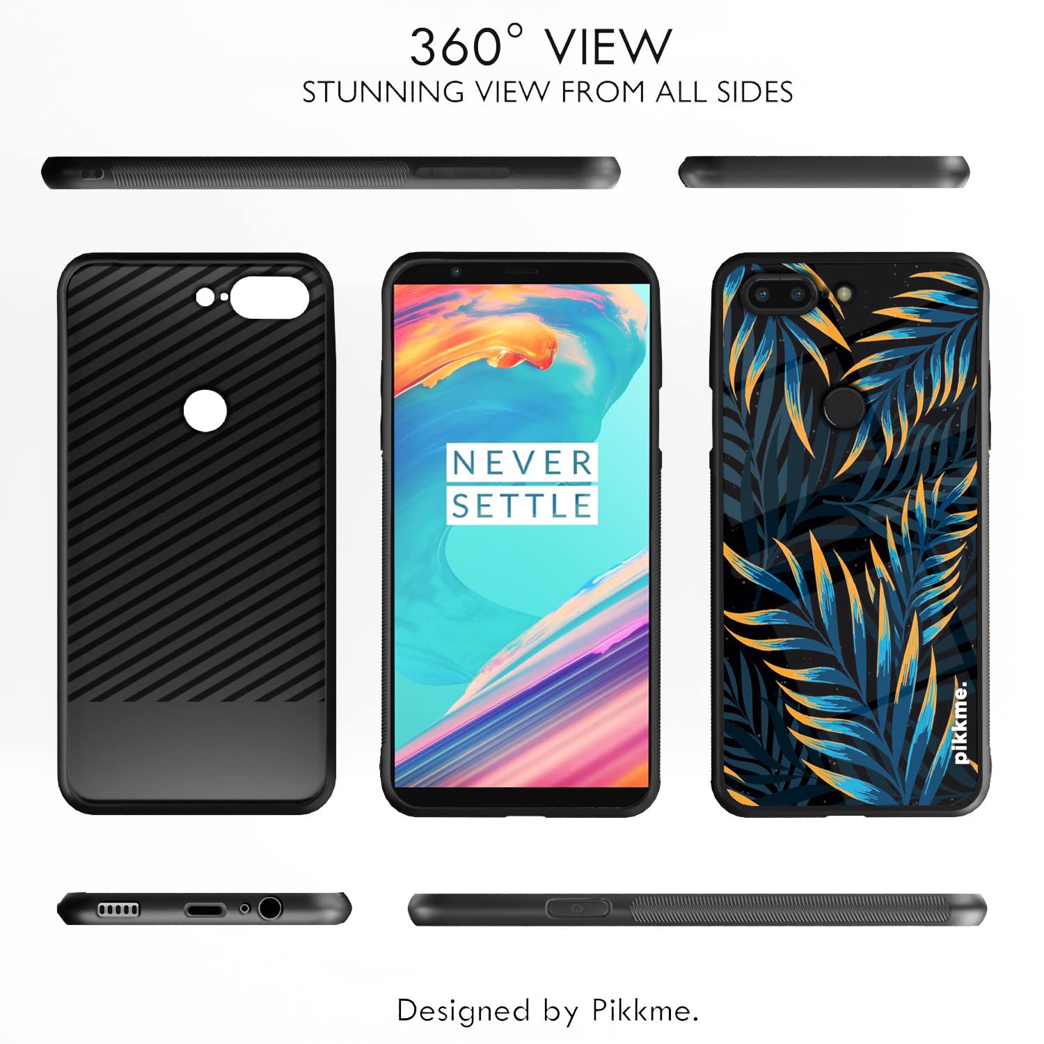 Pikkme OnePlus 5T Flower phone cover – photo 2