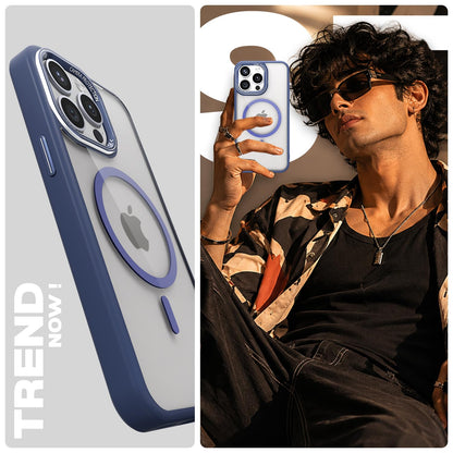 Pikkme blue mag-safe MagSafe phone cover for iPhone 14 Pro – photo 7