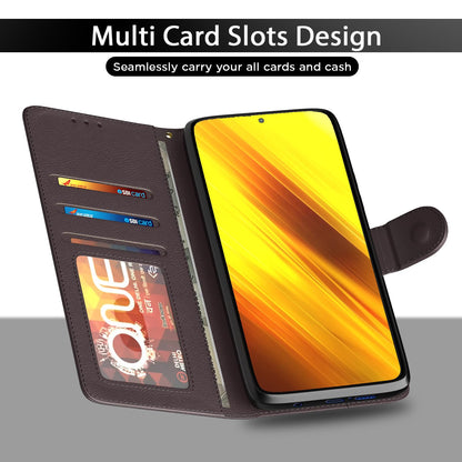 Pikkme coffee Wallet wallet flip cover for Poco X3 – photo 5