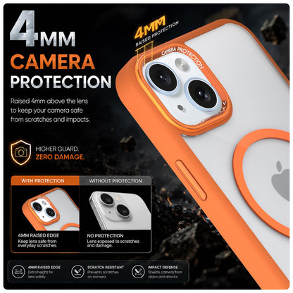 Pikkme iPhone 14 orange mag-safe mobile cover – photo 4