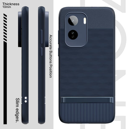 Blue Silicone mobile cover for Vivo T5 Pro 5G – Pikkme – photo 3