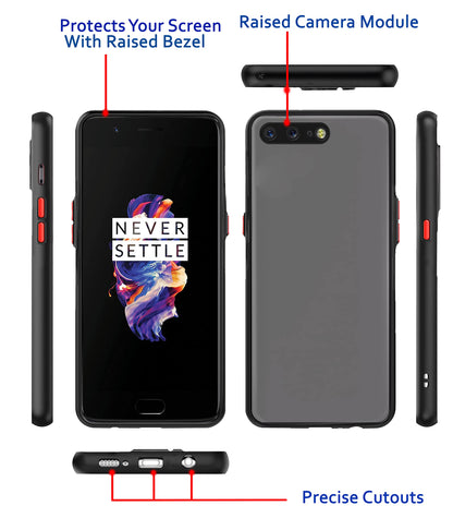 Pikkme thermoplastic polyurethane, black mobile back cover for OnePlus 5 – photo 3