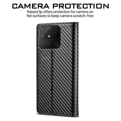 Pikkme black Wallet flip case for Realme Narzo 50A – photo 4