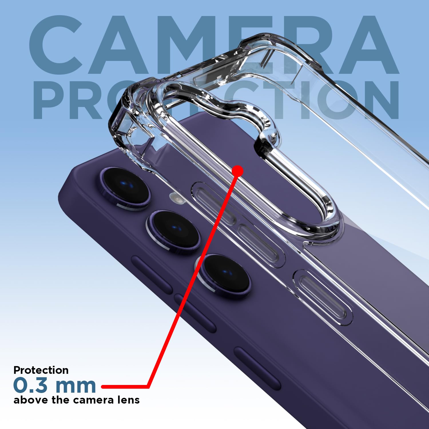 Pikkme transparent PC-TPU phone cover for Samsung S24/S25 5G – photo 5