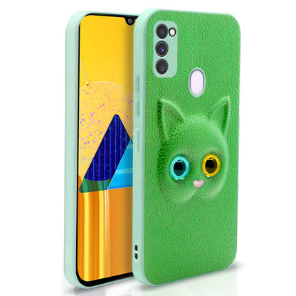 Samsung M21/M30s/M21 2021 back cover in green by Pikkme