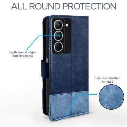 Pikkme Realme Narzo 80x/P3x/14X 5G Magnetic navy & light blue flip case – photo 4