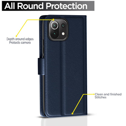 Blue Vintage flip case for Mi 11 Lite – Pikkme – photo 4