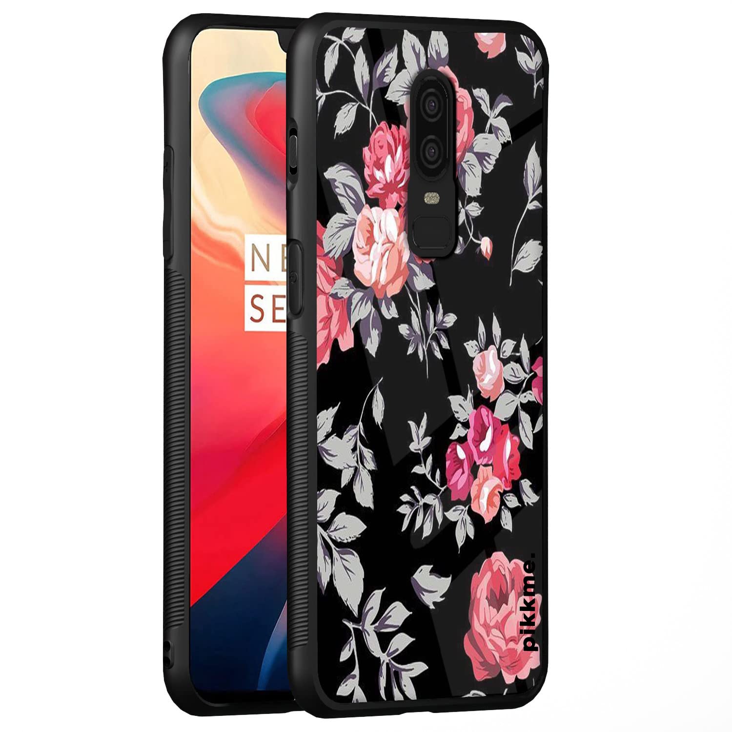 Pikkme OnePlus 6 Flower mobile cover