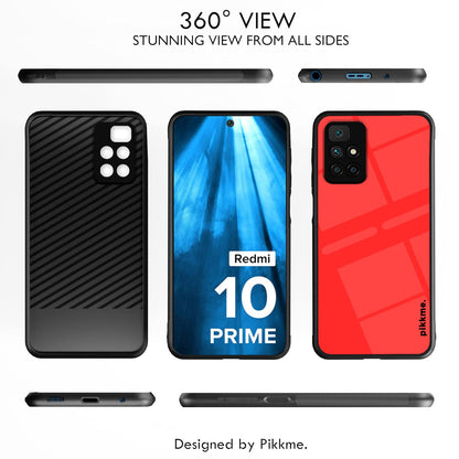 Redmi 10 Prime Hybrid mobile back cover by Pikkme – photo 2