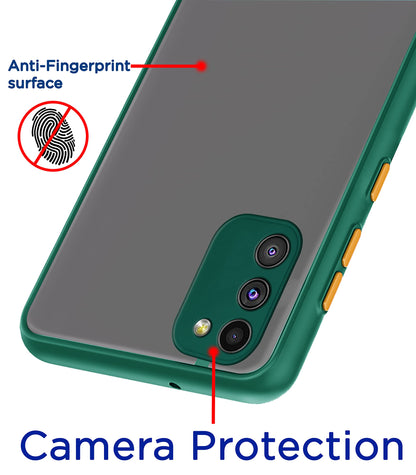 Pikkme green Hybrid mobile back cover for Samsung M02s – photo 2