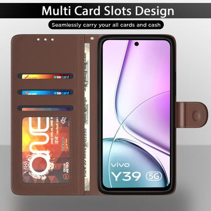 Tan flip cover for Vivo Y39 5G – Pikkme – photo 5