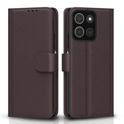 Moto G15 Wallet wallet flip cover in coffee by Pikkme