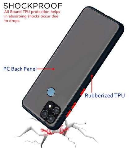 Pikkme Oppo A15/A15s Hybrid black phone cover – photo 4