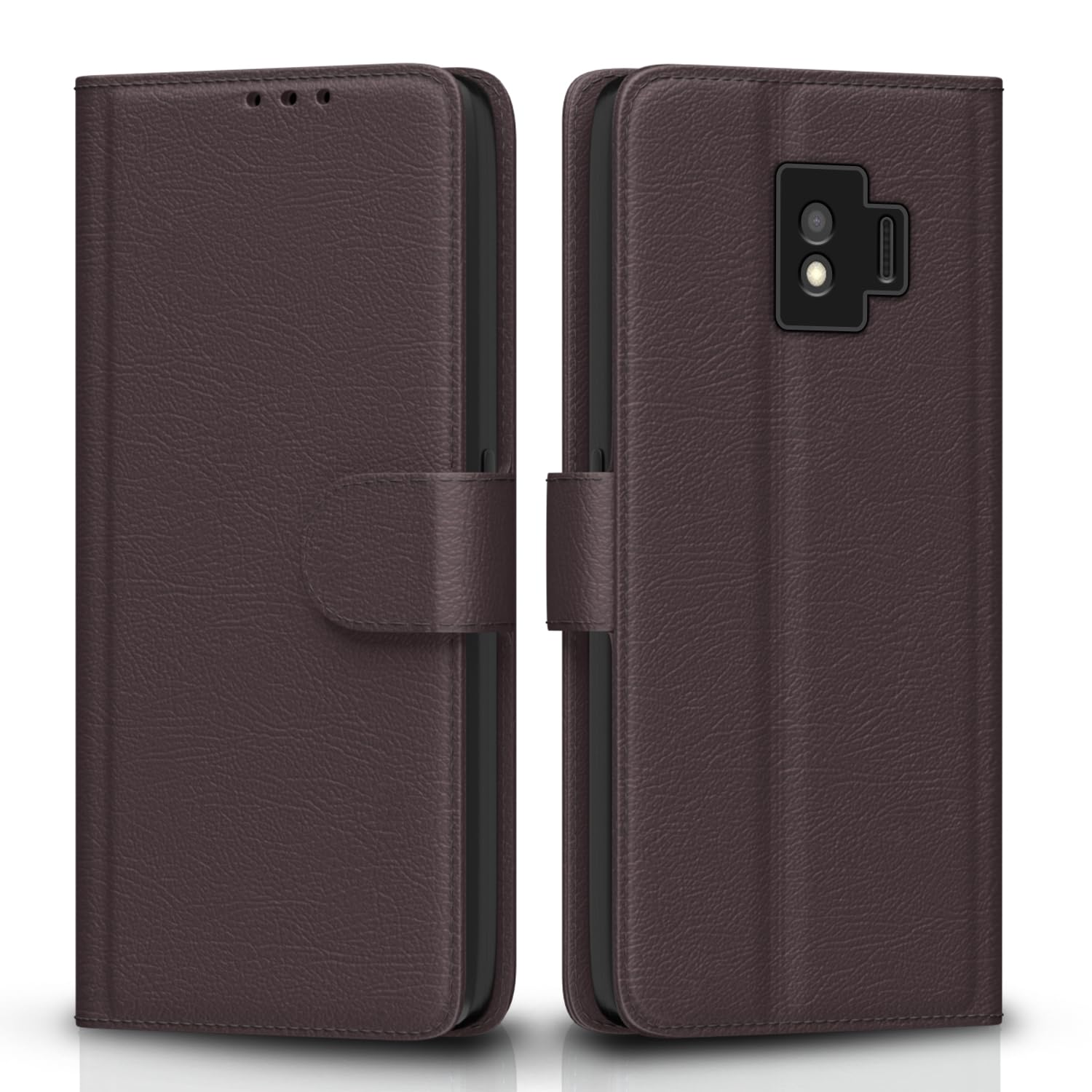 Pikkme coffee wallet flip cover for Samsung J2 Core