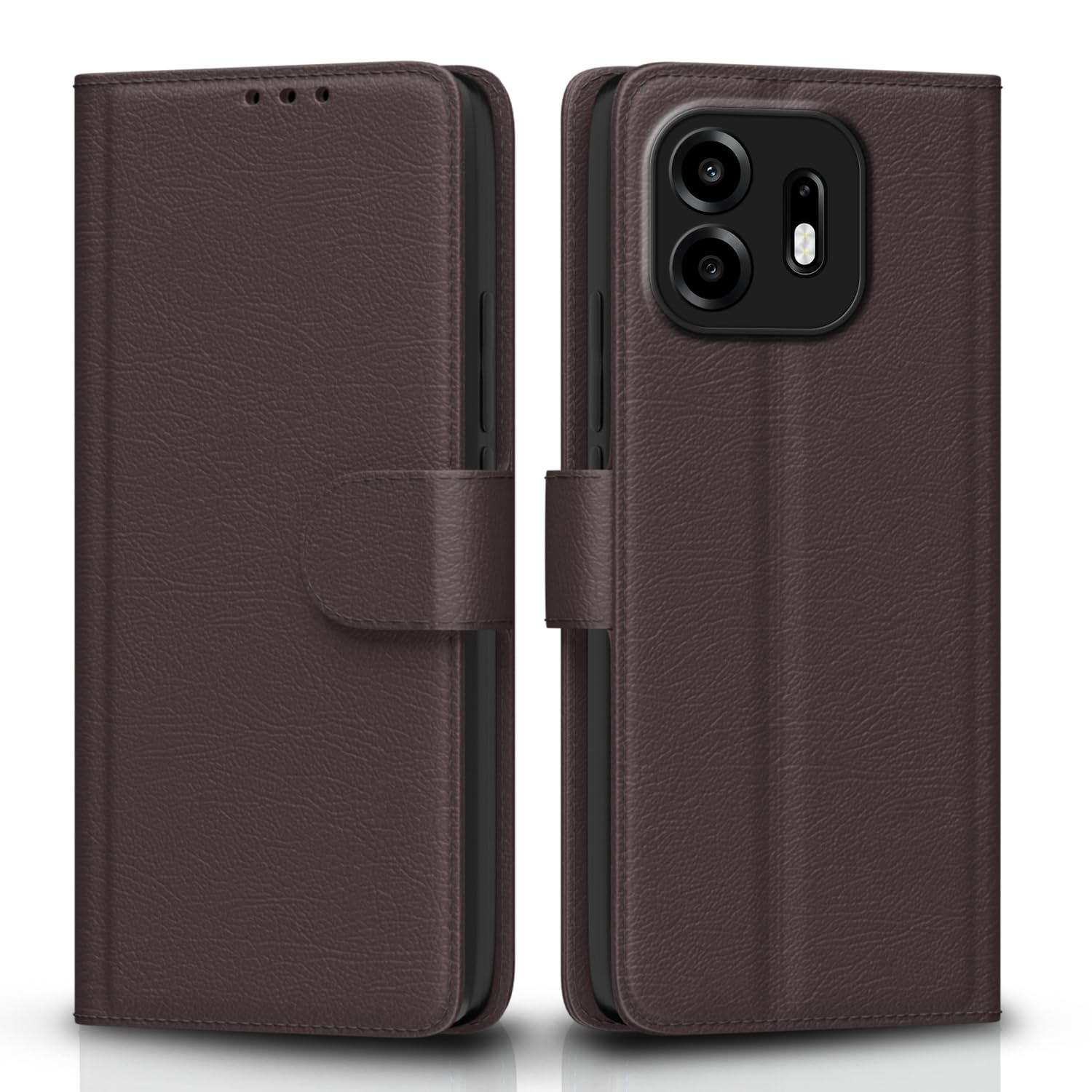Pikkme OnePlus N6 5G coffee wallet flip cover