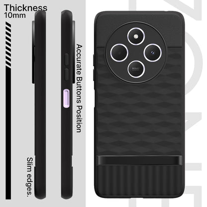 Black Silicone back cover for Redmi 14c/A4/Poco C75 5G – Pikkme – photo 3