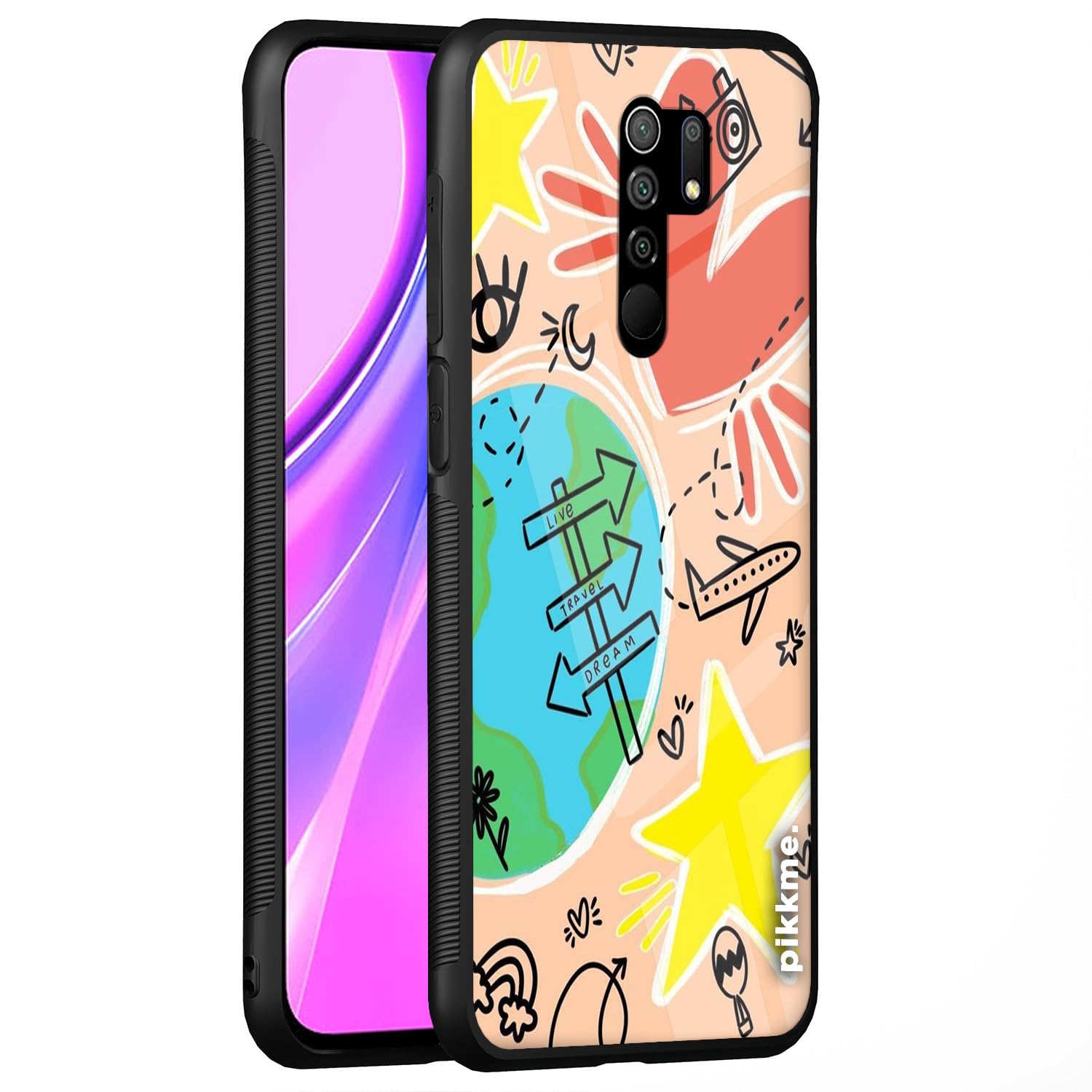 Redmi 9 Prime phone cover by Pikkme