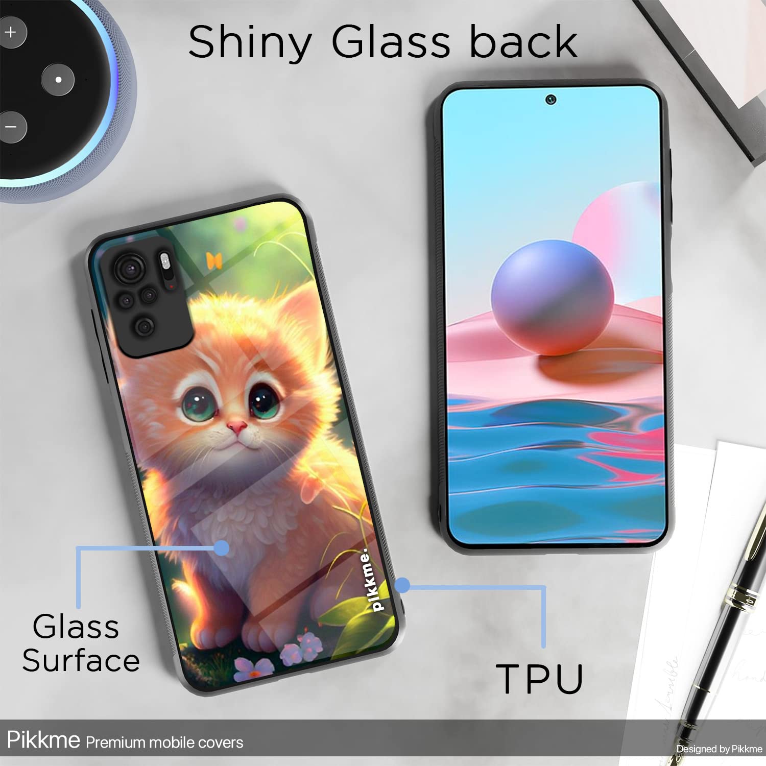 Redmi Note 10/Note 10s Cat phone cover by Pikkme – photo 3