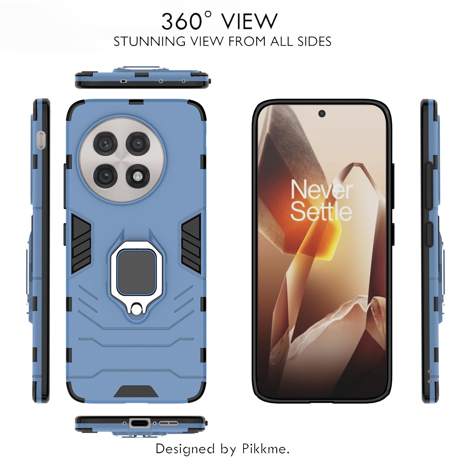 Blue D5 Tough Armor mobile cover for OnePlus 13R 5G – Pikkme – photo 3