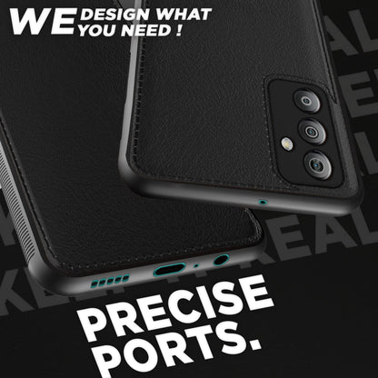 Pikkme Samsung A14 5G Leather black mobile cover – photo 4