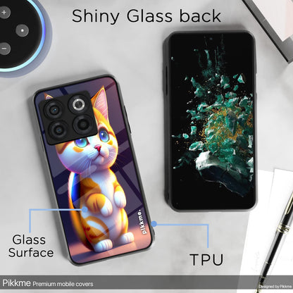 Pikkme OnePlus 10T 5G Cat mobile back cover – photo 3