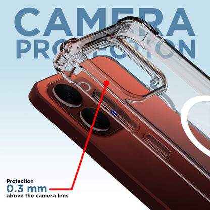 Vivo V70/V70 MagSafe phone cover in transparent mag-safe by Pikkme – photo 5