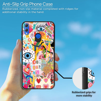 Honor 8X Flower phone cover by Pikkme – photo 5
