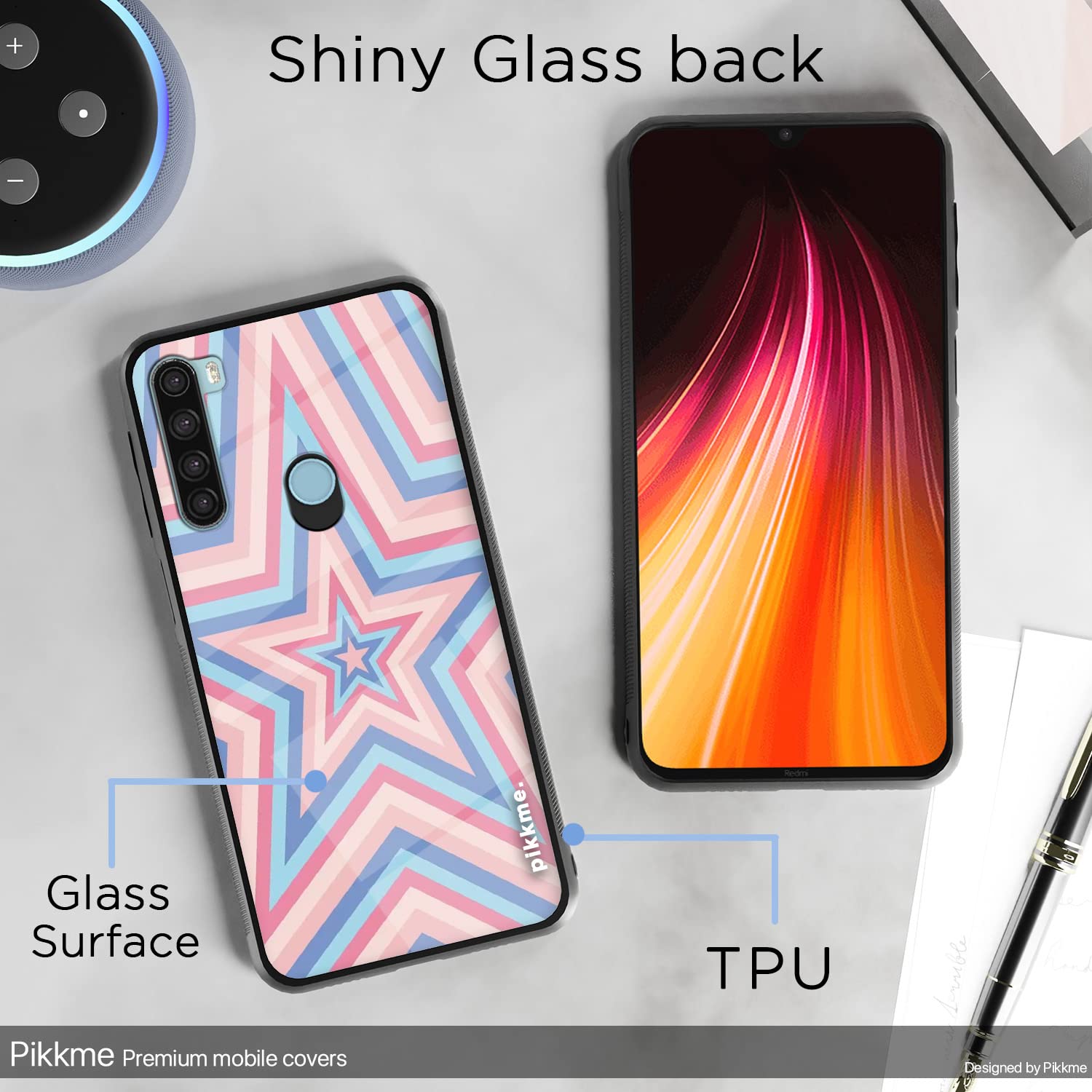 Pikkme Hybrid mobile back cover for Redmi Note 8 – photo 3