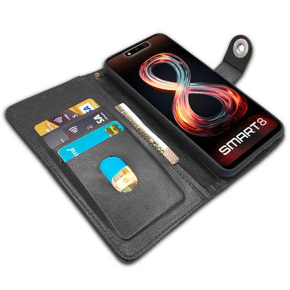 Pikkme black Button flip case for Infinix Smart 8 – photo 3