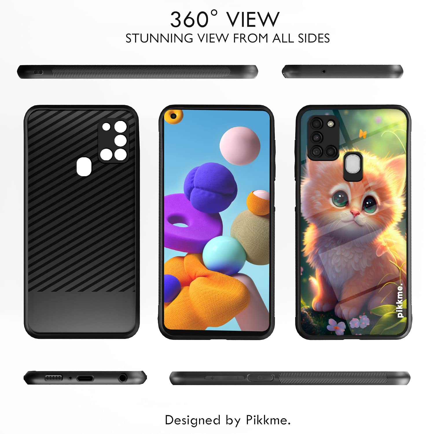 Samsung A21s Cat back cover by Pikkme – photo 2