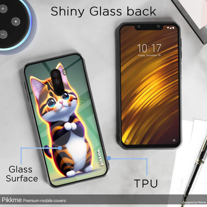 Pikkme Cat back cover for Poco F1 – photo 3