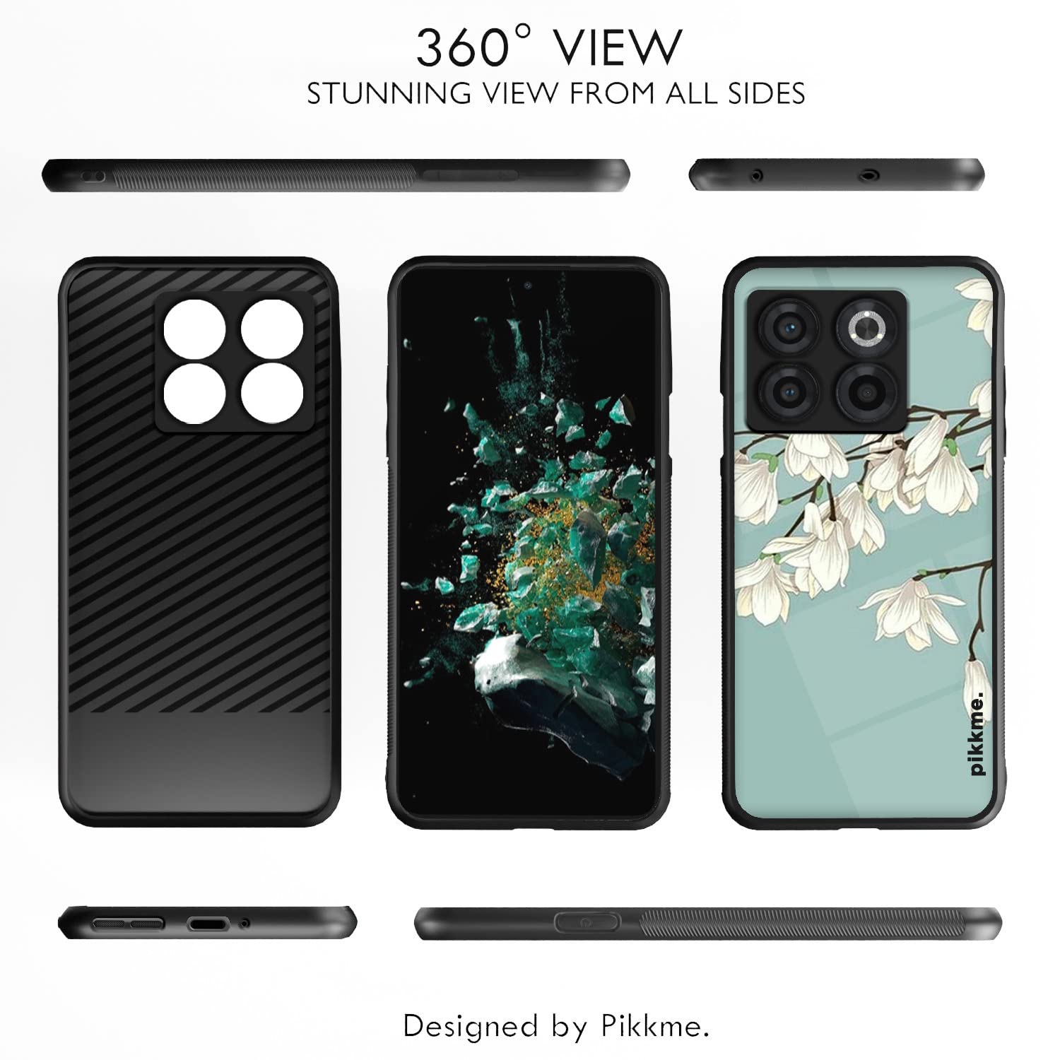 Pikkme OnePlus 10T 5G Flower mobile cover – photo 2