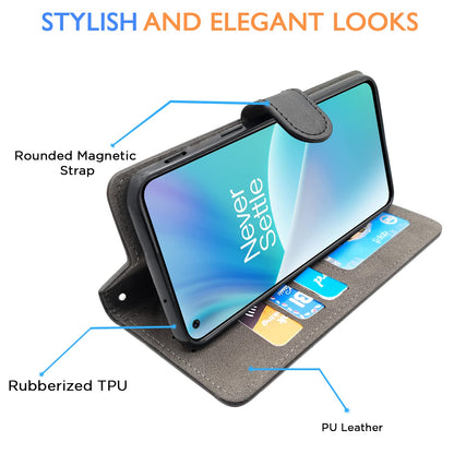 OnePlus Nord 2T 5G Wallet flip case in black by Pikkme – photo 5
