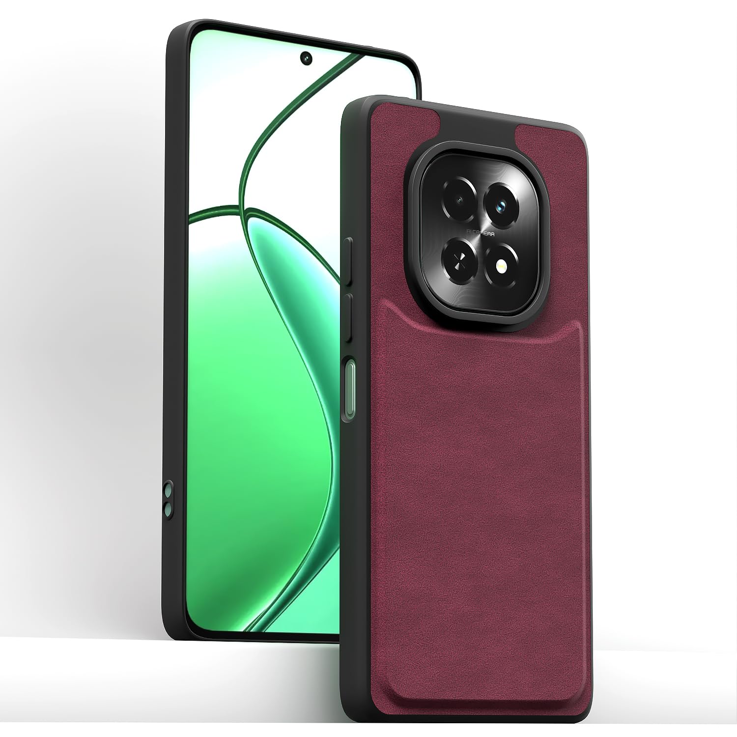 Pikkme purple Leather phone cover for Realme C63 5G – photo 2