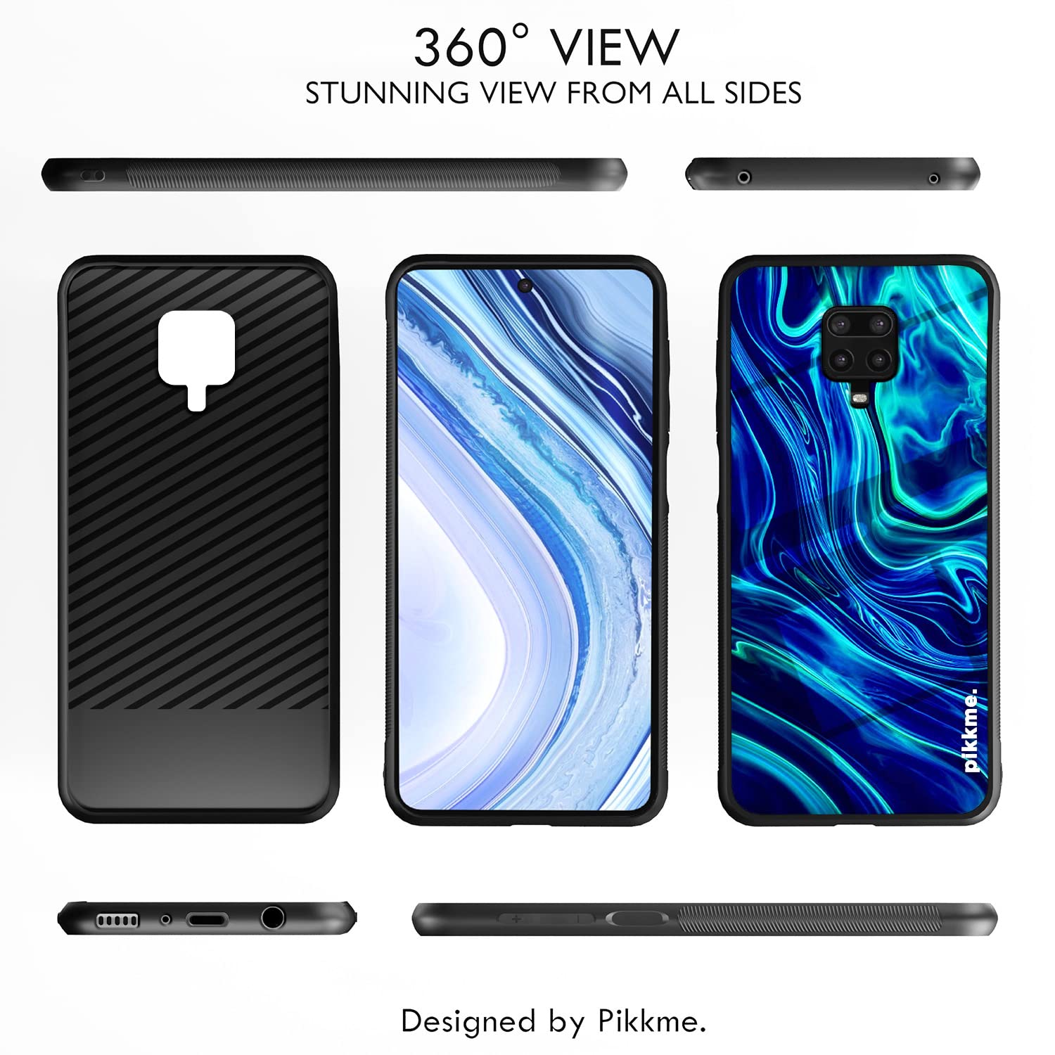 Hybrid Phone cover for Redmi Note 9 Pro/Note 9 Pro Max/Poco M2 Pro/Note 10 Lite – Pikkme – photo 2