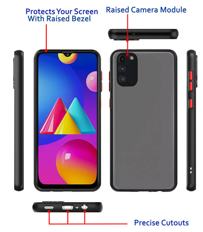 Pikkme Samsung M02s Hybrid black back cover – photo 3