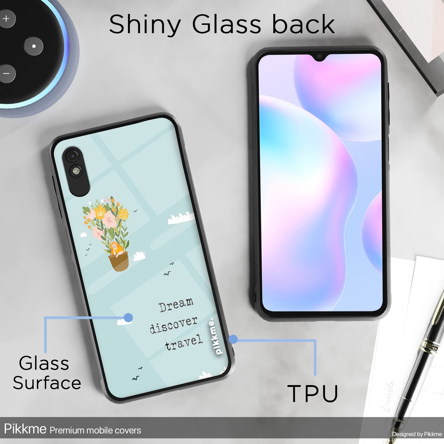 Redmi 9A/9i/9A Sport Hybrid mobile cover by Pikkme – photo 3