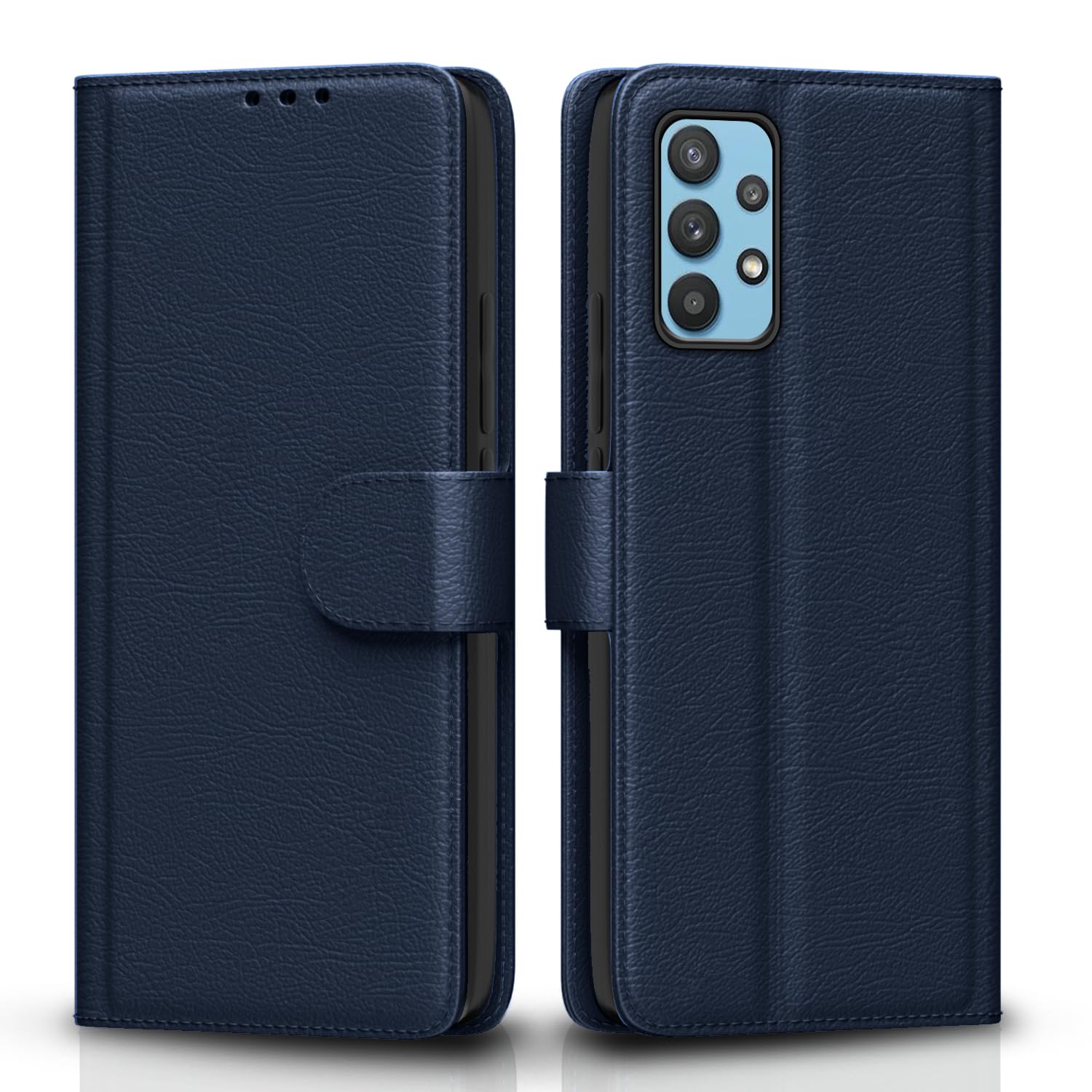Samsung M32/A32 5G Wallet flip case in blue by Pikkme