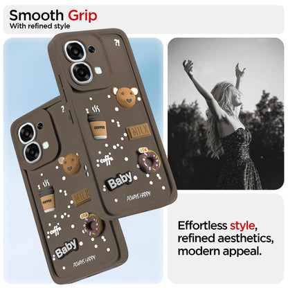Brown mobile cover for Oppo F31 5G/F33 5G/3D – Pikkme – photo 2