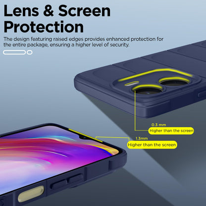 Pikkme blue Liquid Silicone back cover for Vivo Y16/T2x/Y56 – photo 3
