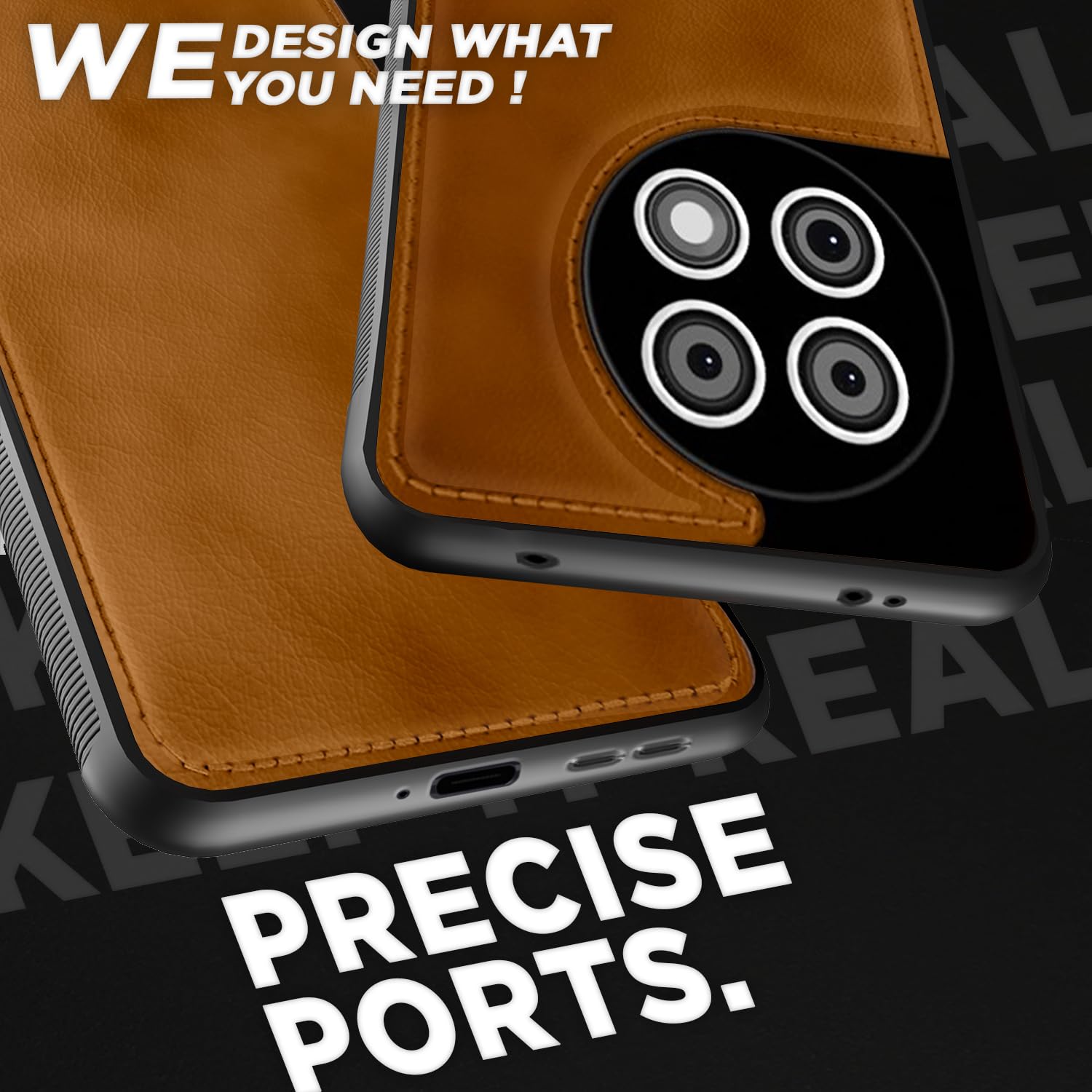 Pikkme brown back cover for OnePlus 11R 5G – photo 4
