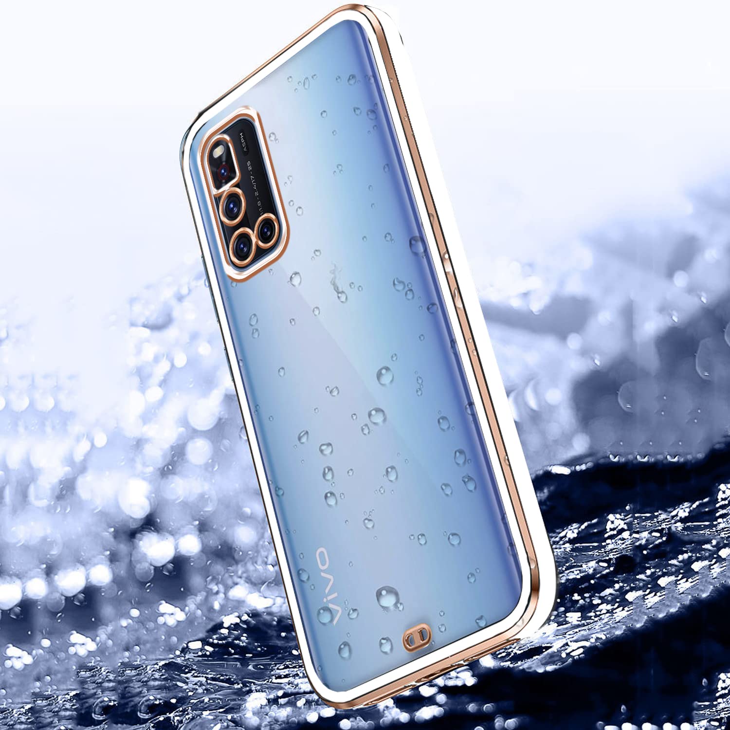 White Chrome phone cover for Vivo V19 – Pikkme – photo 2