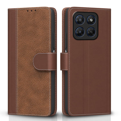 Pikkme Moto G37 5G Wallet tan mobile flip cover