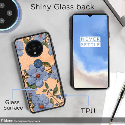Pikkme Flower mobile cover for OnePlus 7T – photo 3