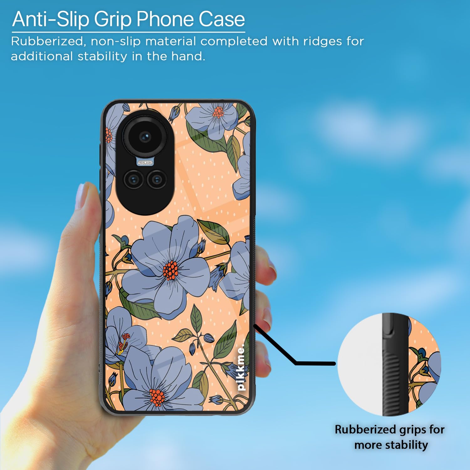Oppo Reno 10 Pro 5G Hybrid mobile back cover by Pikkme – photo 5