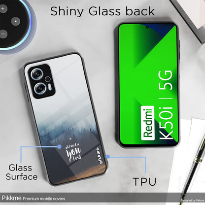 Redmi K50i 5G Hybrid mobile back cover by Pikkme – photo 3